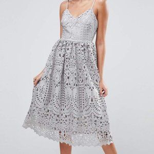 ASOS Lace Cami Midi Dress - NWOT